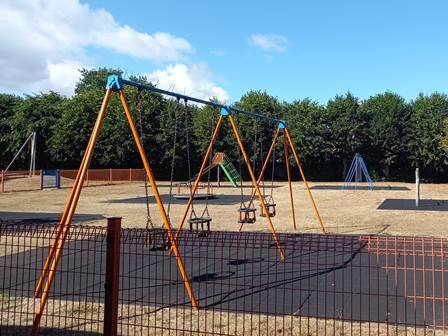 Park Road playground in Cowes Isle of Wight