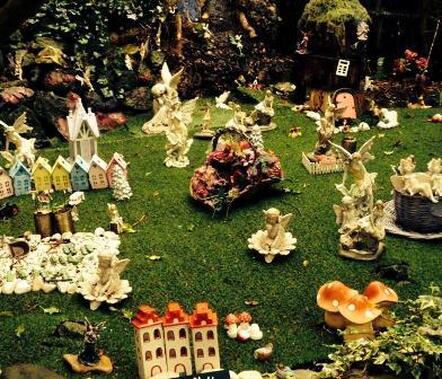 Fairies at the Old Thatch Teashop in Shanklin Old Village