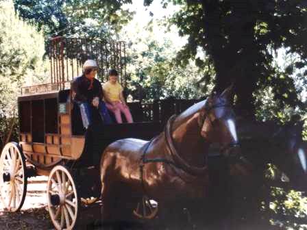 Stagecoach at Frontierland