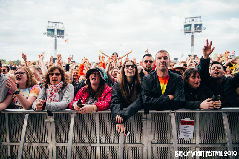 Crowd at Isle of Wight Festival 2019