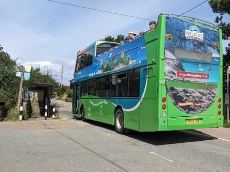 The Island Breezer open top bus