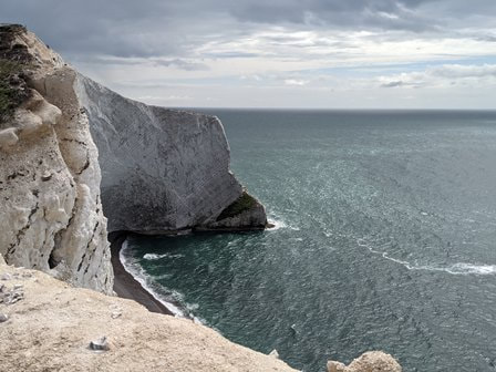 Scratchells bay from the needles