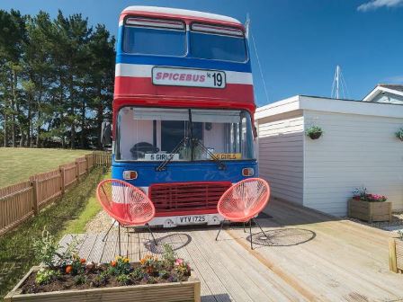 The Spice Bus on the Isle of Wight