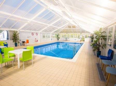 Indoor pool at The Lakes Rookley