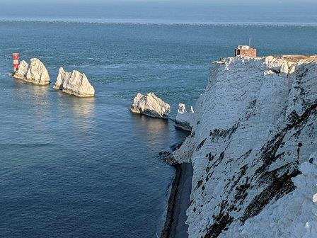 The Needles Lighthouse at Alum Bay