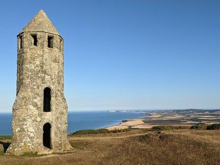 Pepperpot walk on the Isle of Wight