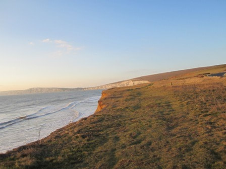 Compton Bay in winter