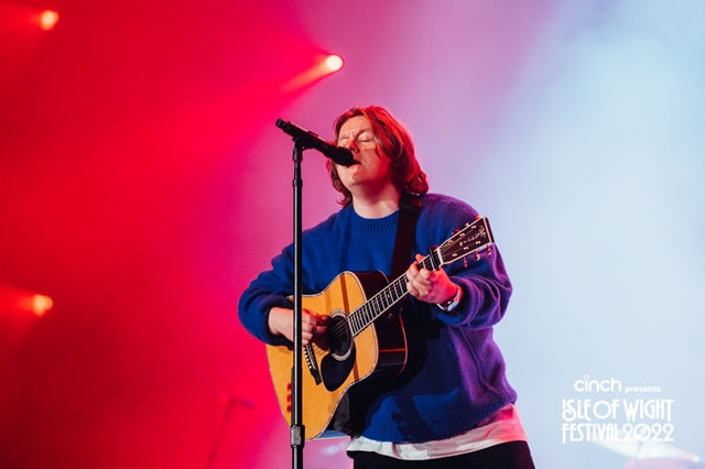 Lewis Capaldi at Isle of Wight Festival 2022