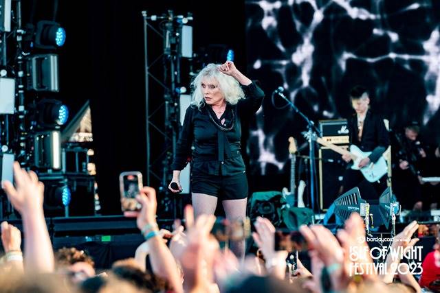Debbie Harry at Isle of Wight Festival 2023