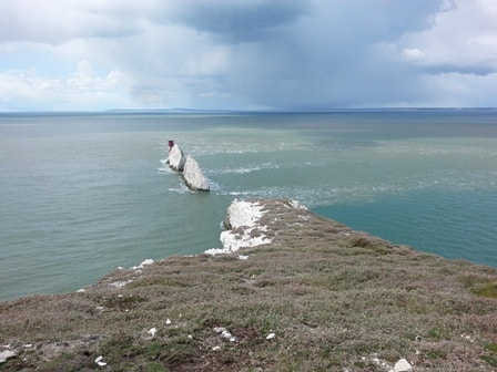 The Needles Lighthouse from the Old Battery