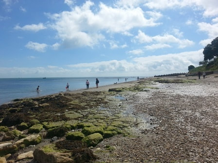 Bembridge beach Isle of Wight