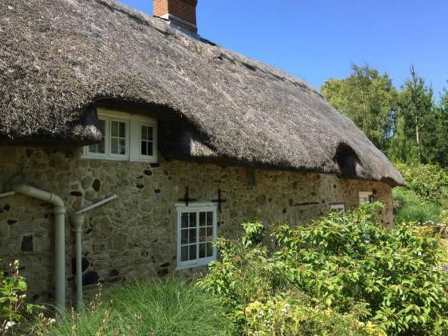 Thatched cottage on the Isle of Wight