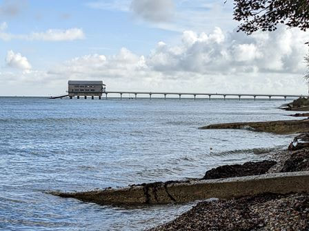 Bembridge lifeboat station from a distance