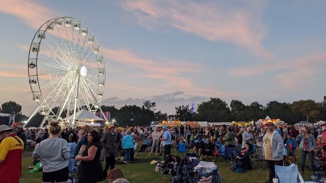 Big wheel at Isle of Wight Festival 2021
