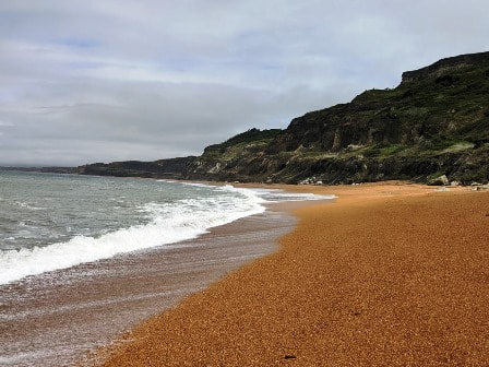 Blackgang beach in the South Wight
