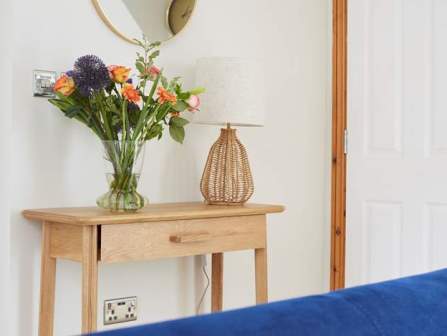 Console table at Bayclose in Freshwater Bay