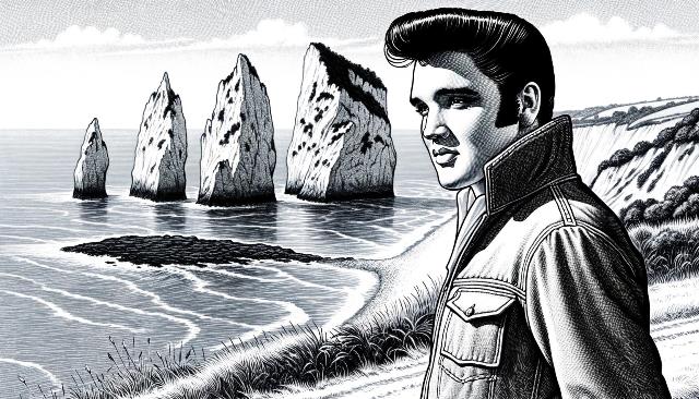 Elvis Presley on the Isle of Wight
