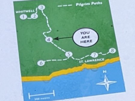 Holy Wells and Pilgrim Paths route map