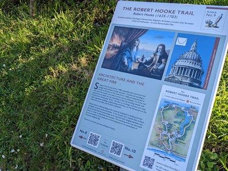 The Robert Hooke Trail in Freshwater