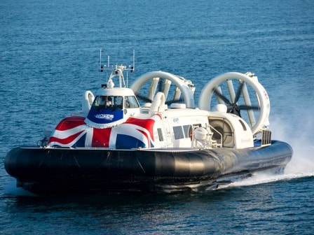 Hovertravel hovercraft to the Isle of Wight