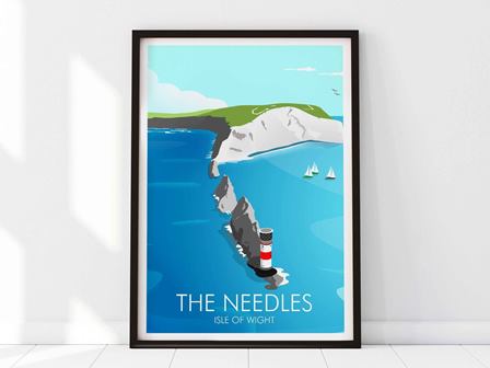 Poster of The Needles on Etsy
