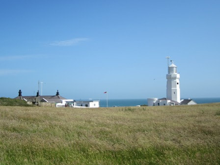 St Catherine's Lighthouse and cottages