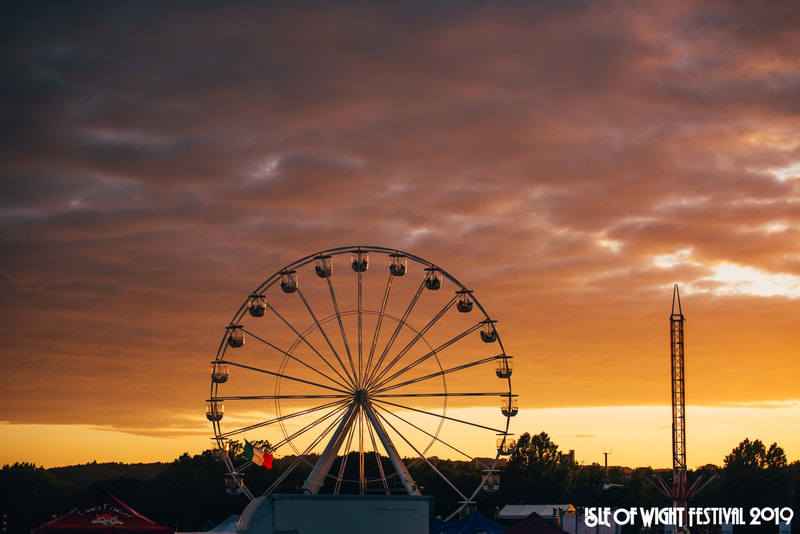 Big wheel at Isle of Wight Festival 2019