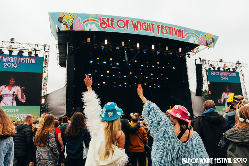 Main stage at Isle of Wight Festival 2019