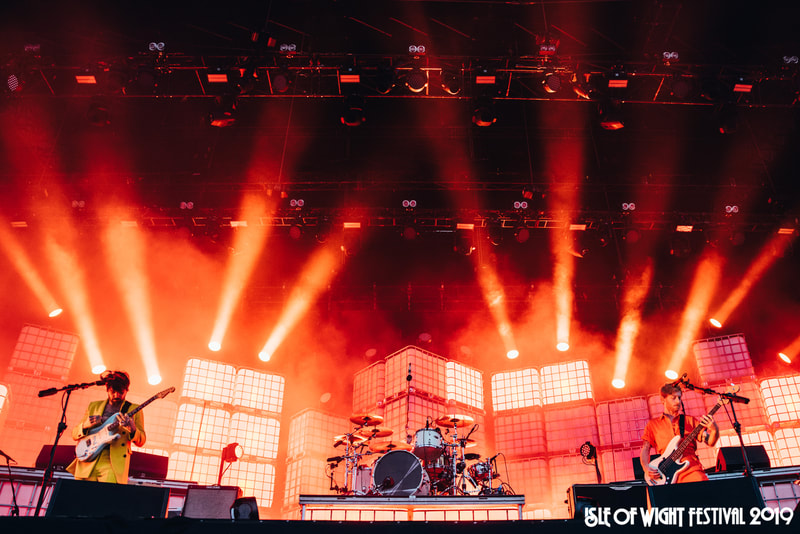 Biffy Clyro stage at Isle of Wight Festival 2019