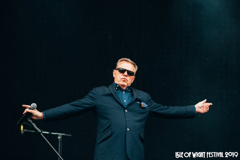 Suggs at Isle of Wight Festival 2019