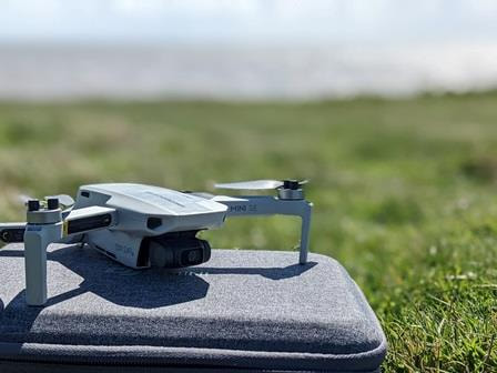 DJI Drone on the Isle of Wight 