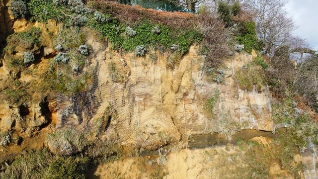 Shanklin Rylstone Gardens cliff