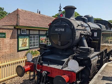 Isle of Wight steam train at Havenstreet