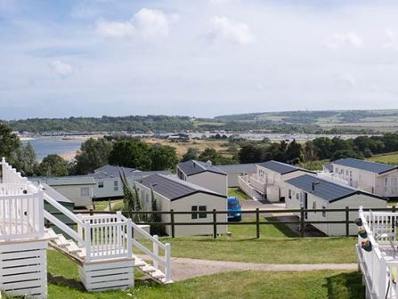 Nodes Point holiday park with view