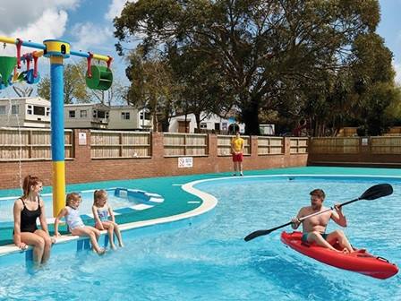 Landguard holiday park swimming pool