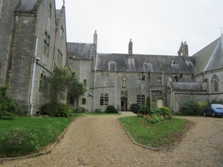 Entrance to Carisbrooke Priory
