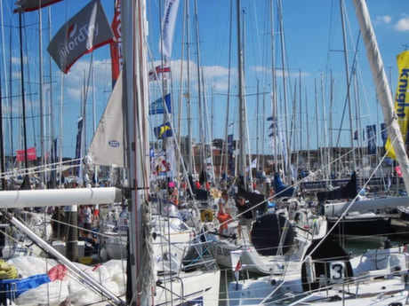 Yachts during Cowes Week