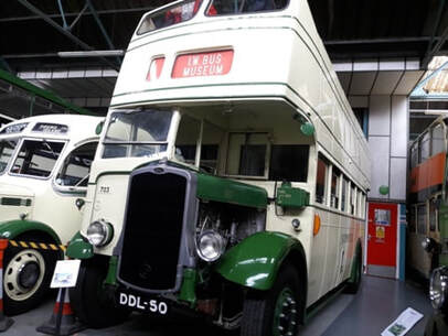 Bus at Isle of Wight bus museum