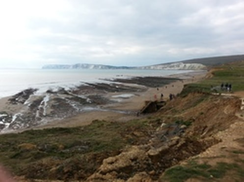 Hanover Point at low tide