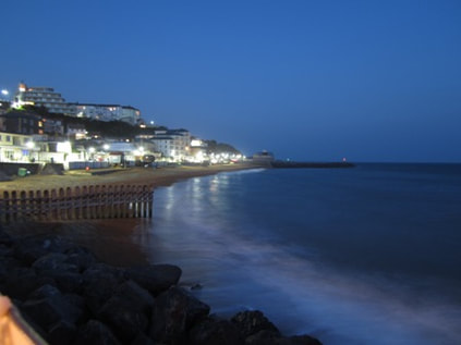 Ventnor by night from The Spyglass