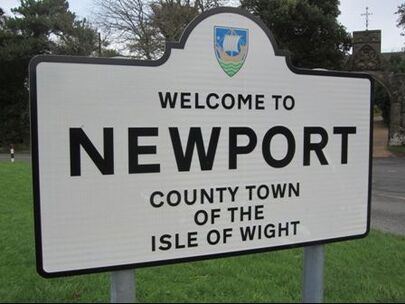 Newport sign