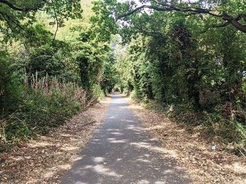 Cycle track from Newport to Cowes