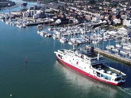 Red Funnel car ferry