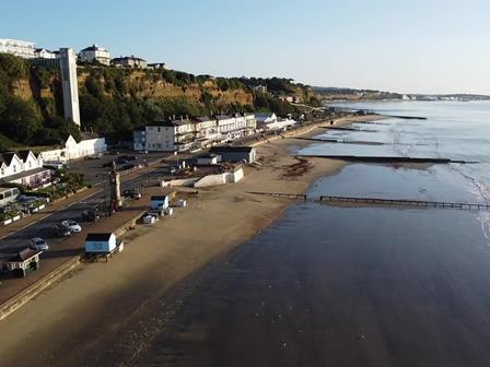 Shanklin seafront and lift