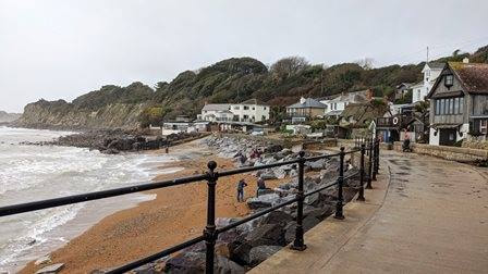 Steephill Cove in January