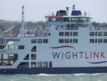 Wightlink ferry from Portsmouth to Fishbourne